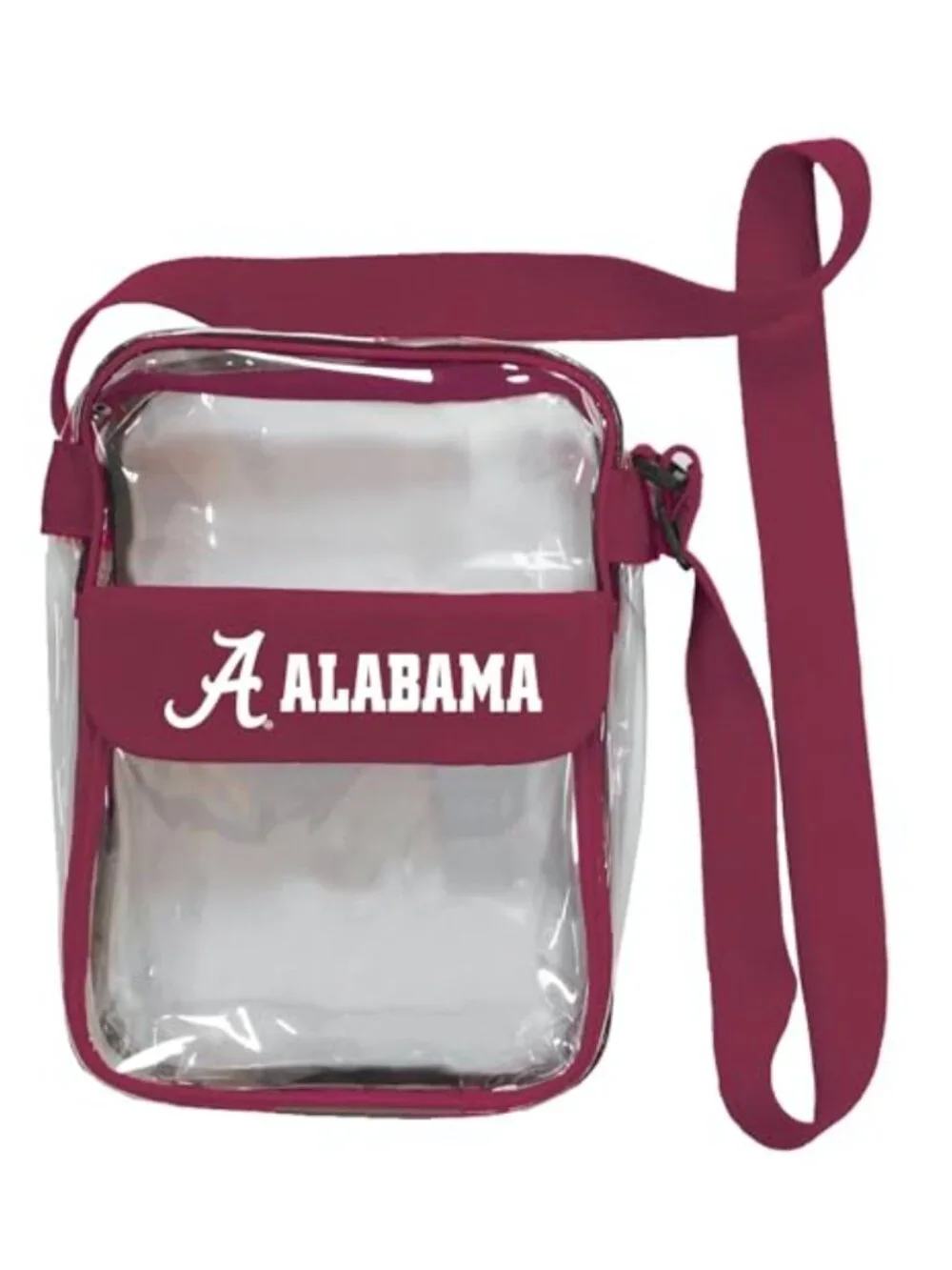 Clear Crossbody Bag Stadium Approved PVC Sling Travel Purse